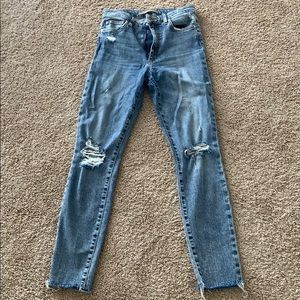 High rise joes jeans skinny jeans